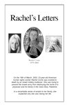 Cover of booklet: Rachel's Letters